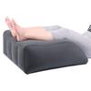 Inflatable Leg Elevation Pillow Portable Easy Inflation Flocking Pillow Design Multifunctional Pillow for Circulation Pain Recovery Improved Sleep