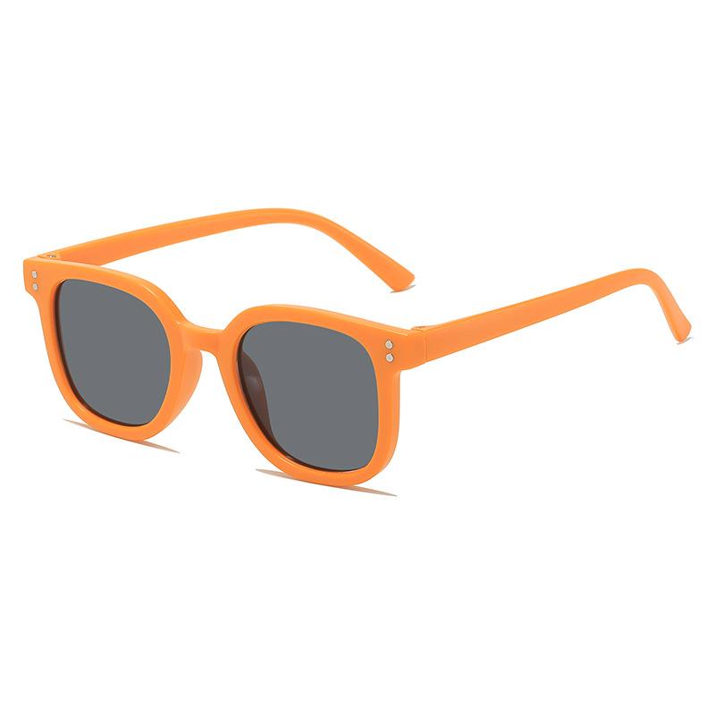 Kids Retro Square Sunglasses UV400 Protection Eyewear Boys Girls Cute Colorful Sun Glasses Beach Outdoor Travel Birthday Gift