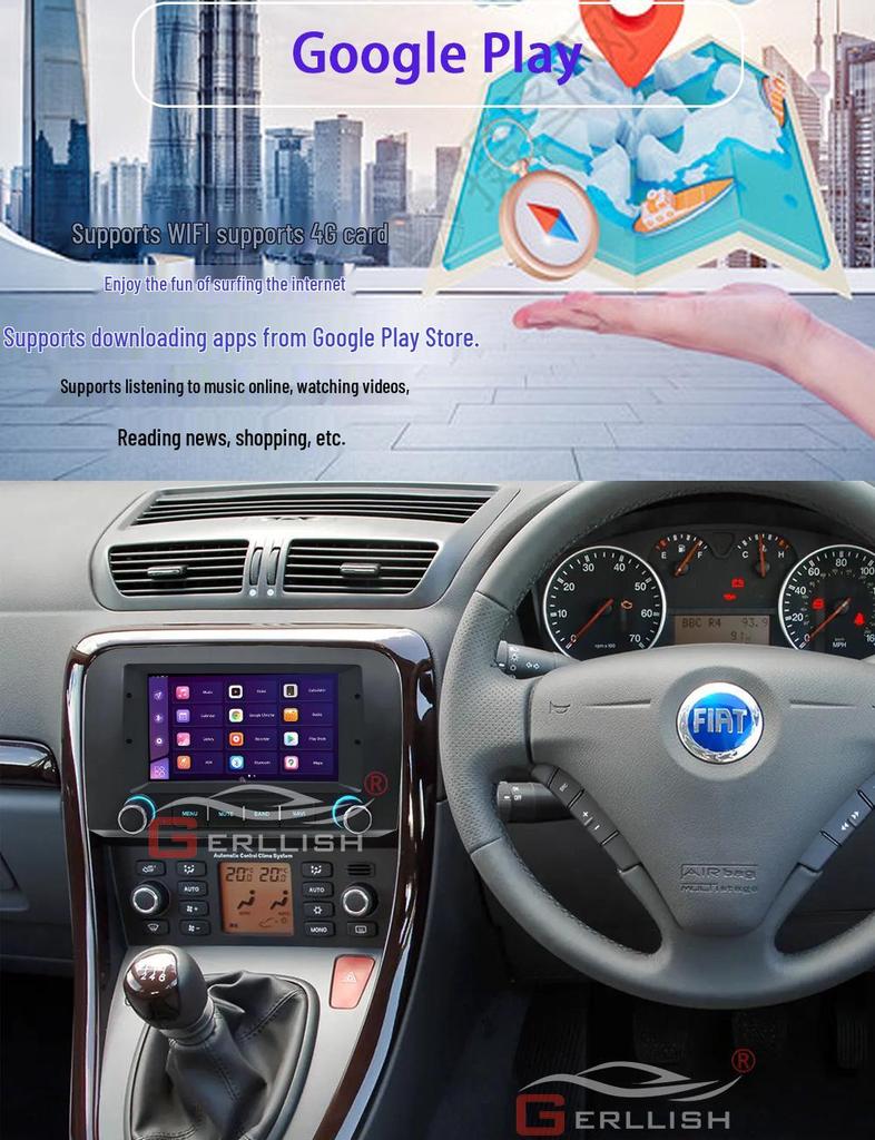 Хромированная HD-навигация Android CarPlay для моделей 05-12