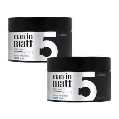 Воск для волос Elastine Men in Matt Paste, 80 г, 2 шт.