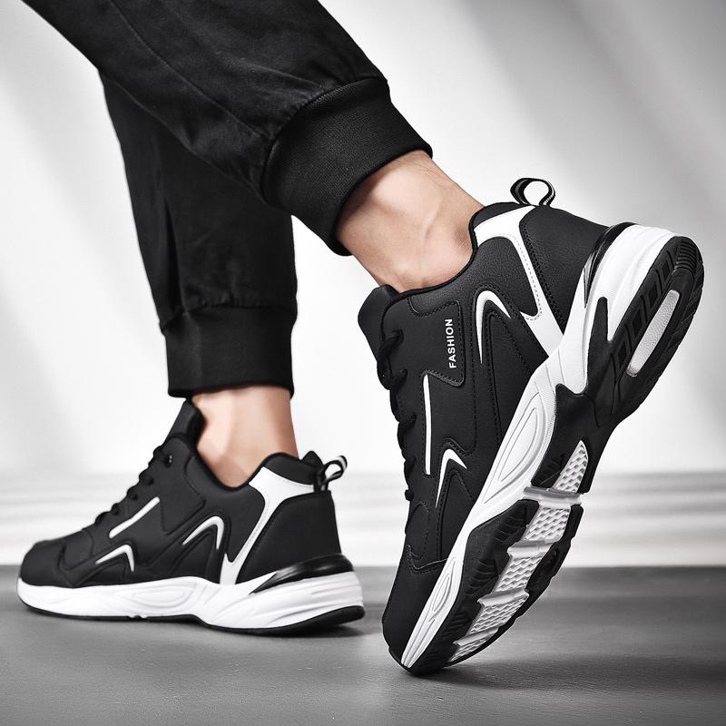 35-48 мужские спортивные повседневные резиновые мягкие основания большого размера, мужские и женские беговые кроссовки, обувь для фитнеса, кожаные баскетбольные кроссовки