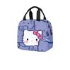 Hello Kitty Портативная сумка для еды Мультяшная сумка для бенто Термосумка для ланча с сумкой для хранения риса Портативная