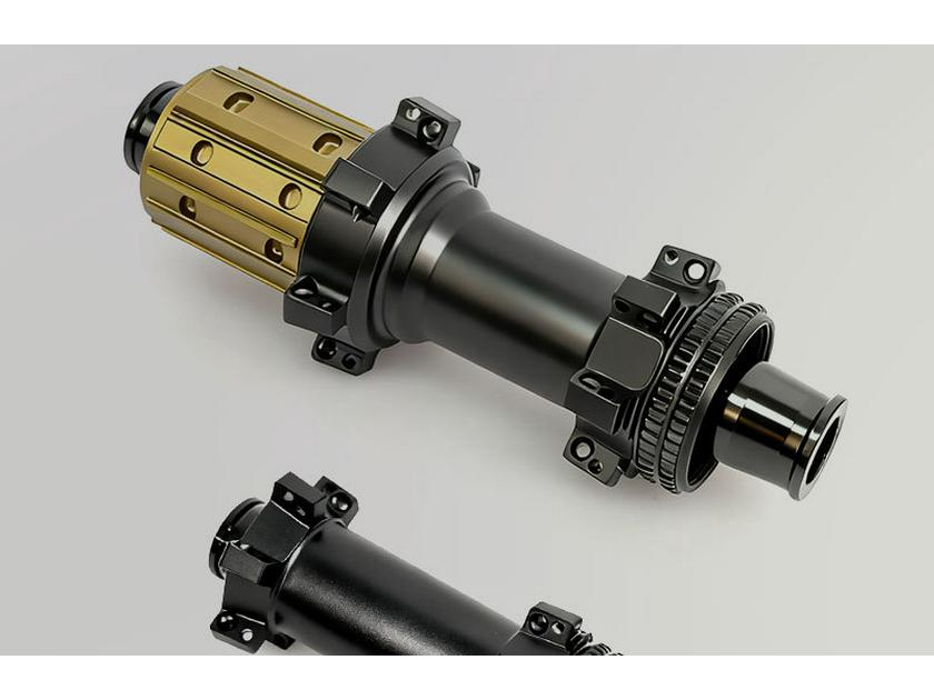 GS1002 Легкая втулка для шоссейного велосипеда с 24 отверстиями, Centerlock, сквозная ось, с 36T, для дискового тормоза