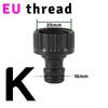 Быстроразъемный соединитель для садового шланга 1/2'' 3/4" Соединитель для садовой водопроводной трубы Пистолет для мойки автомобиля Фитинги для поливочной трубы Аксессуары для соединителя трубы