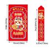 12pcs Good Luck 2026 Horse Year Red Envelope Traditional Surprise Boxes Pockets  Festive Decoration