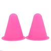 10PCS Colorful Skate Marker Cones Roller Football Skateboard Training Equipment Marking Cup Marker