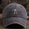 Cat Rainbow Print Baseball Cap Unisex Outdoor Sun Protection Visor Hat Fashion Versatile Peaked Hat Trend