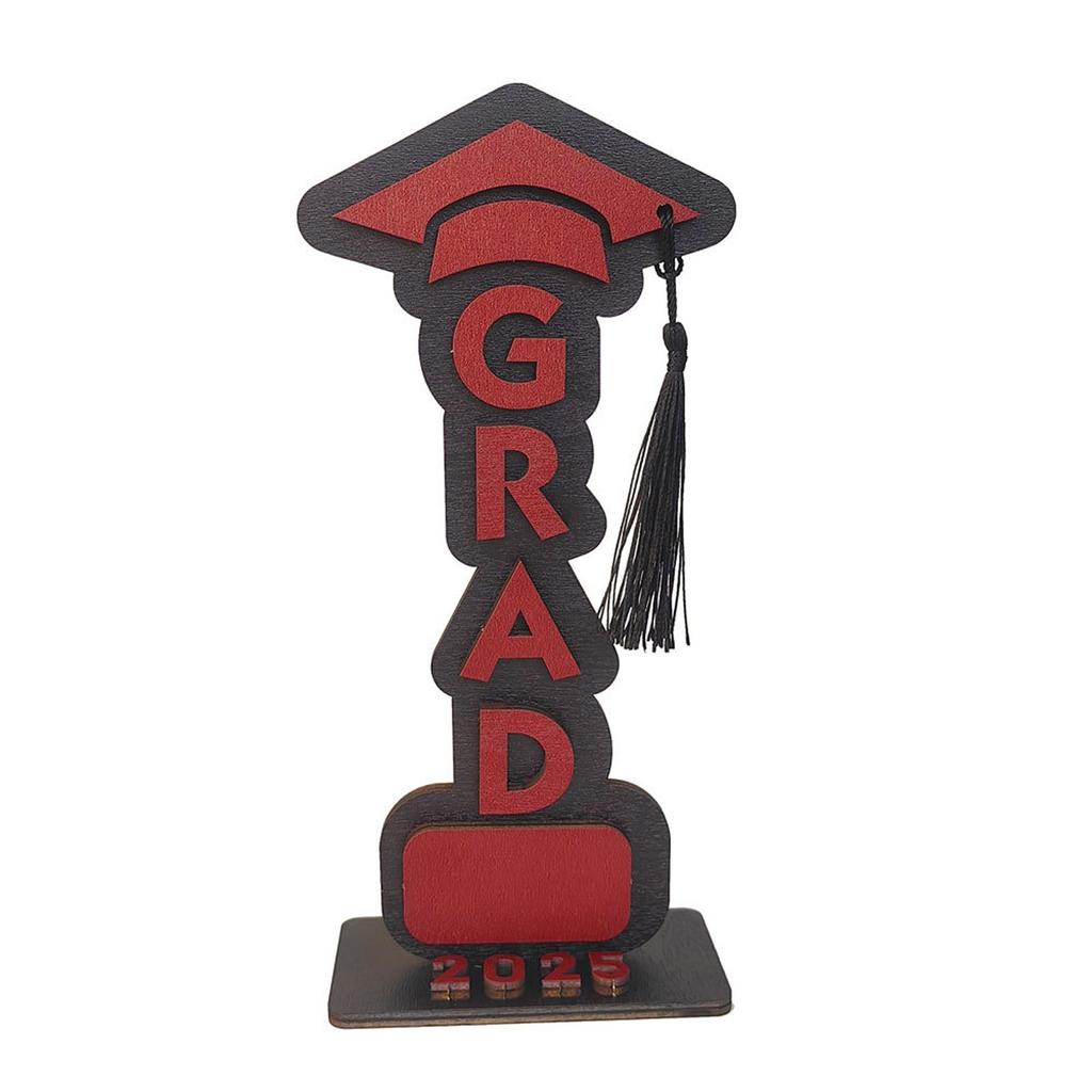 Трехмерные деревянные праздничные украшения для выпускного сезона 2025 года Подарки на выпускной сезон