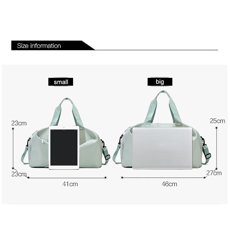 Женская спортивная спортивная сумка, дорожная сумка для сухой и влажной уборки, практичная многофункциональная сумка для плавания, сумка через плечо X393A