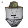 Net Mesh Insect Bee Protection Outdoor Sunscreen Mosquito Hat Repellent Protection Fishing Cap