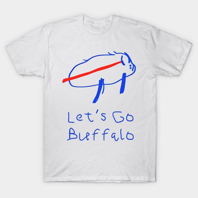 Asian Size Men Black Print T-shirt Buffalo Bills #Amine0129 No-Cut Heat Transfer Print Cotton Tshirt