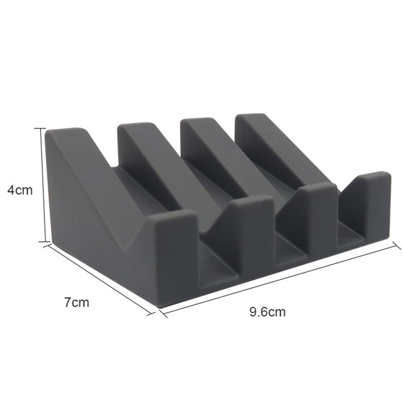 Силиконовая мыльница для ванной комнаты, переносной держатель для мыла, сохраняющий мыло сухим, легко очищаемый поддон для губки, кухонные принадлежности