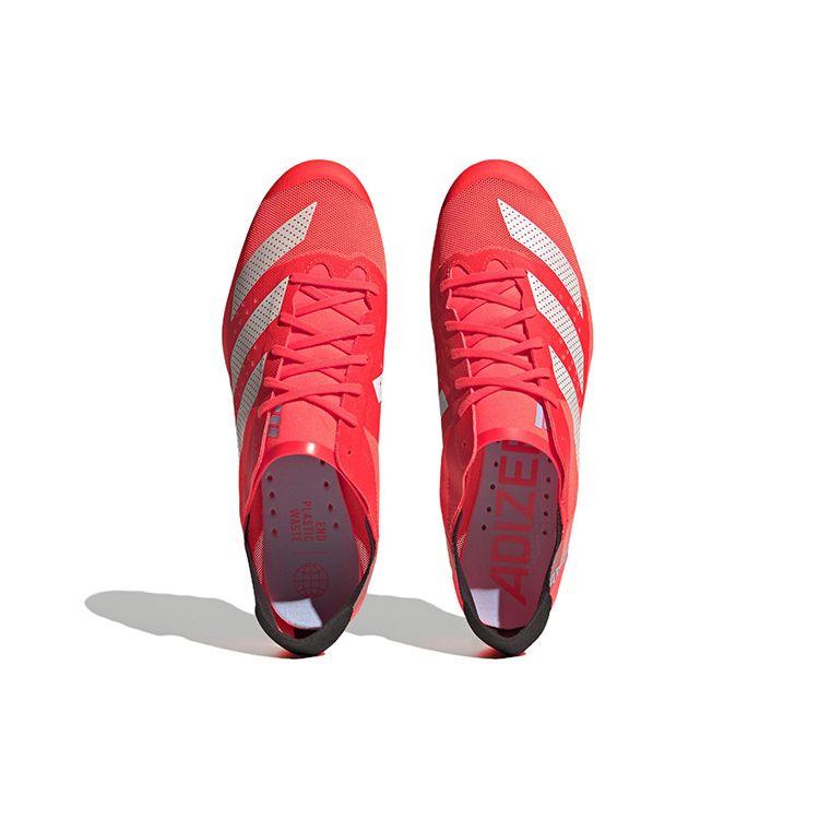 Adidas Adizero Finesse Удобная амортизация Нескользящие Износостойкие Низкие Кроссовки для бега Унисекс Красный Белый GX9779