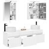 Bathroom Cabinet Set 5 pcs White 50 x 14.5 x 70 cm