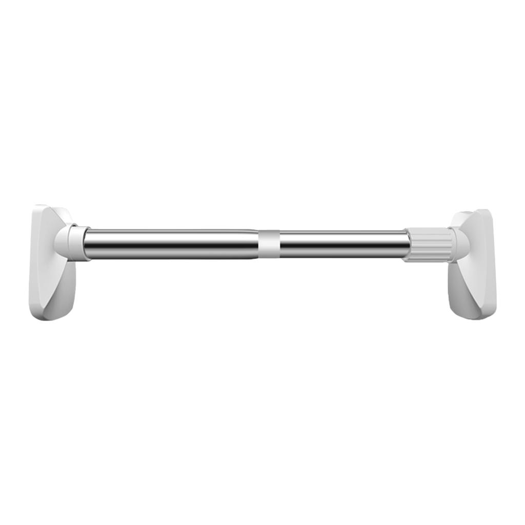 No Drilling Tension Curtain Rod 26 To 42 Inch Expandable Curtain Rod No Rust Bath Closet Hanging Pole for Windows or