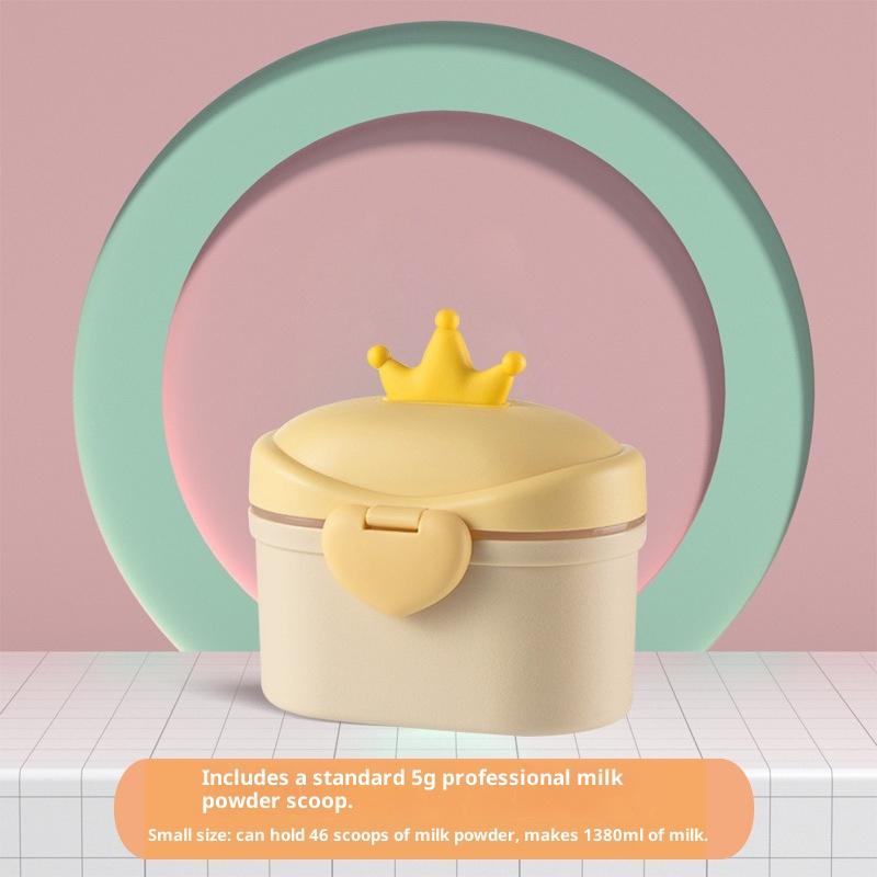 Коробка для детской молочной смеси Портативная для прогулок Большая вместимость Контейнер для хранения закусок с субизоляцией Контейнеры для еды