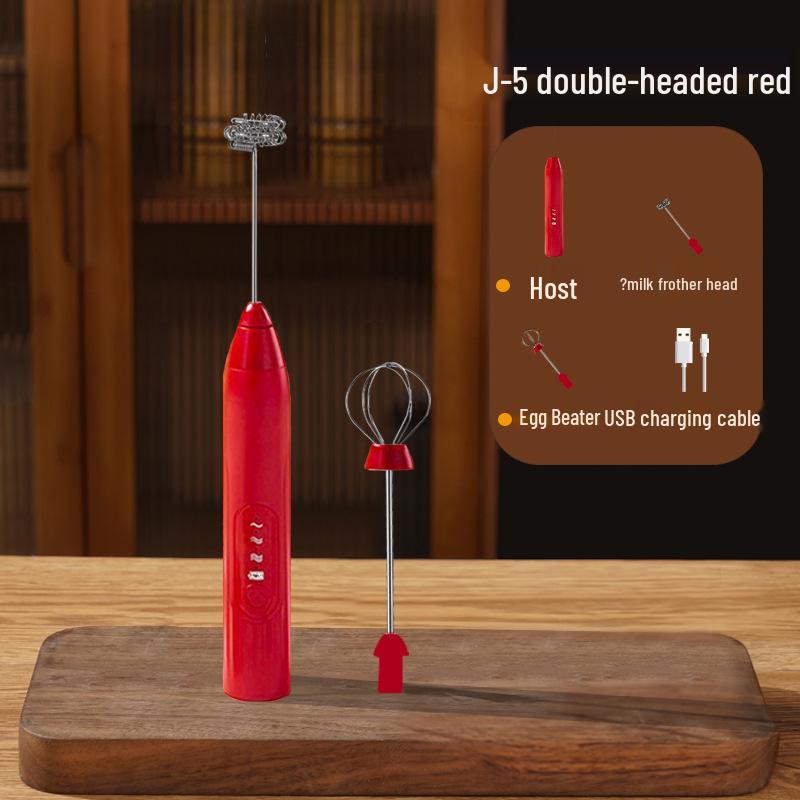 Новый электрический вспениватель молока из нержавеющей стали и портативный миксер