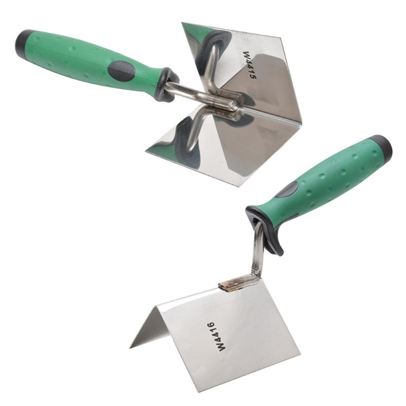 Инструмент для углов гипсокартона для ремонта дома под углом 90 градусов, профессиональный инструмент для заделки углов, шпатель из нержавеющей стали