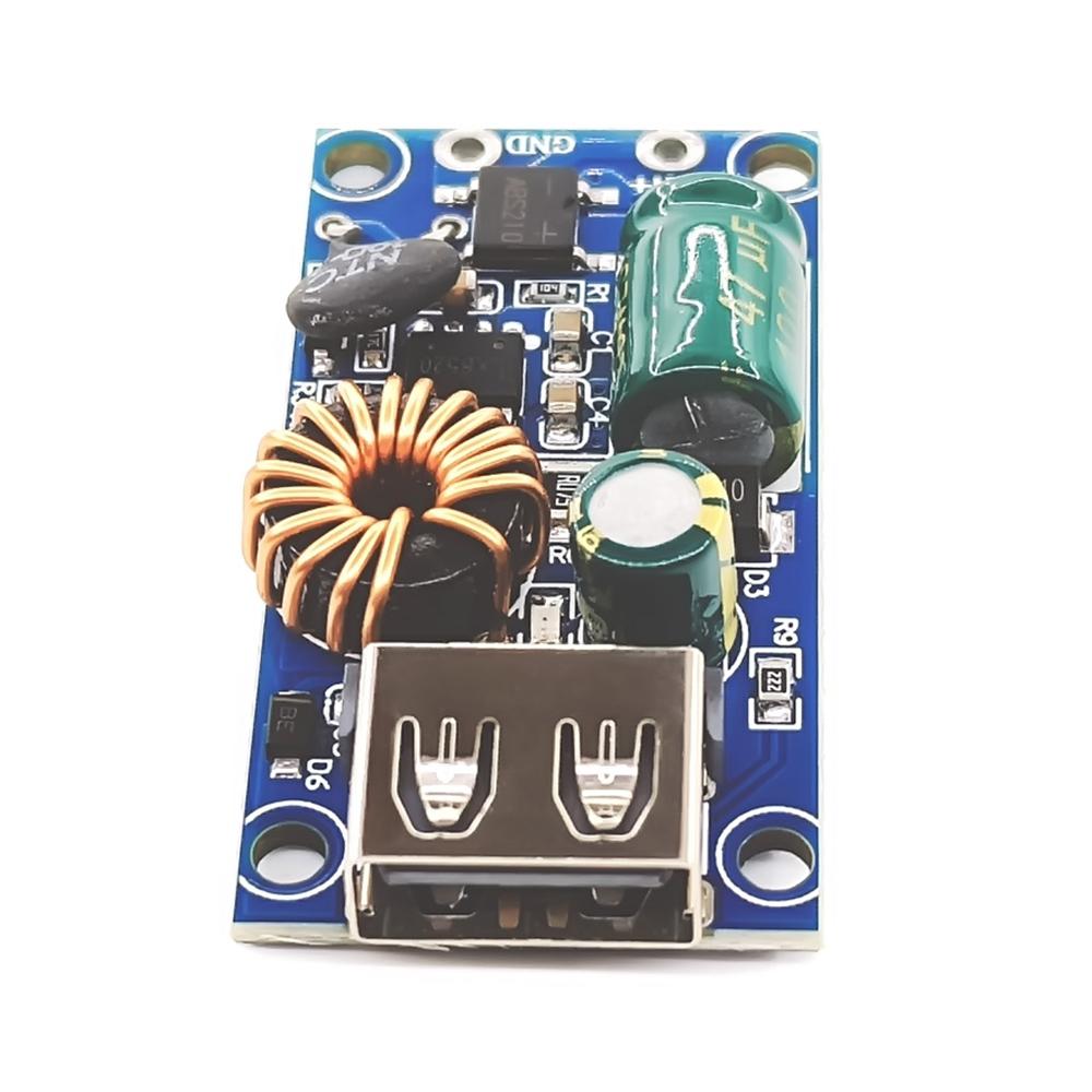12V 24V 48V 60V 72V DC-DC Step Down Buck Converter 5V 2A USB Charging Board For Car Mobile Phone Power Supply Charger