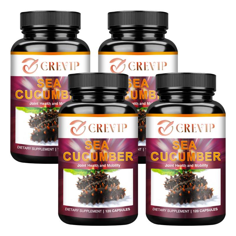Grevip - Sea Cucumber 1000mg Extract Dietary Supplement Capsules - Joint Health
