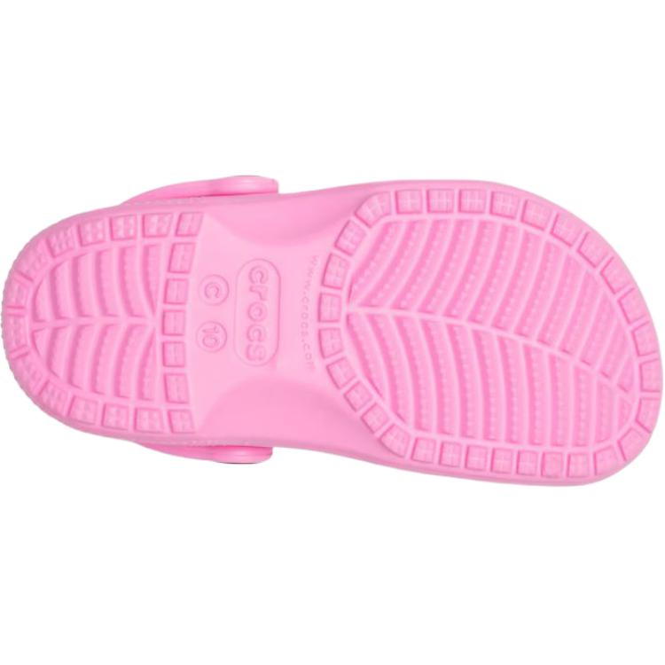 Crocs Классические клоги Противоскользящие Износостойкие Низкие Детские Туфли Розовые Младенческие И Малышовые