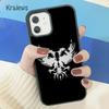 Krajews Флаг Албании Орел Мягкий Чехол Для Телефона Для iPhone 17 Air 16 15 14 plus 11 12 13 pro max coque Чехол Fundas