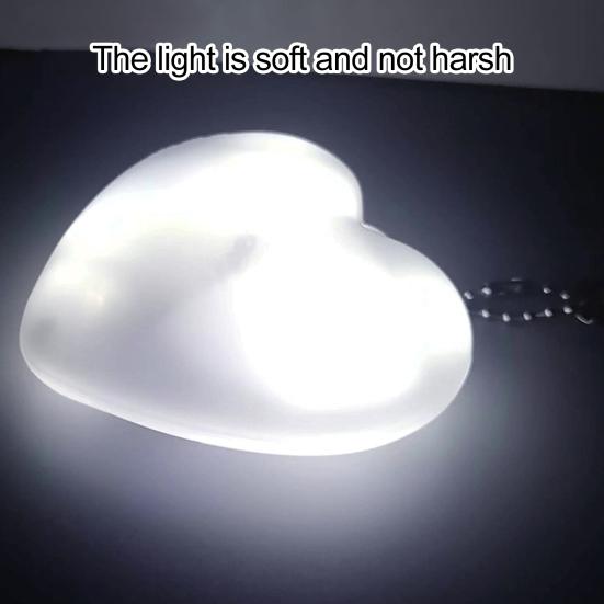 2 шт. Лампа для сумочки с зажимом в форме сердца, круглой и звездообразной формы, сенсорное управление, питание от батареек, яркий белый свет, подвесной светильник для сумки-клатча