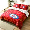 CruzAzul 3pc Duvet Cover Set Simple Modern Bedding Set Wrinkle Resistant Soft Fabric All Season Use a perfect gift