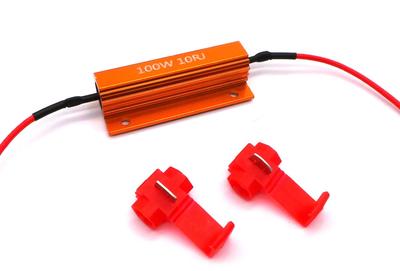 2 шт Резистор - декодер ошибки CAN 100 Вт 10 Ом 12 В, Внедорожный