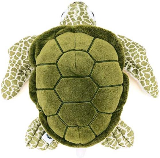 Мягкая игрушка Зеленая морская черепаха Каролата (Средний размерМягкий на ощупь) Реалистичная Черепаха Морское Существо Животное Игрушка Кукла Подарок Подарок На День Рождения (Проверено