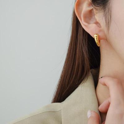 Женские крупные серьги-кольца Abinlee для делового образа и стиля Normcore