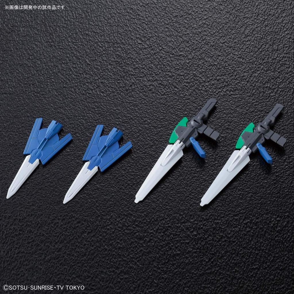 SD Gundam Cross Silhouette Гандам 00 Дайвер Эйс Пластиковая модель в разобранном виде Предварительно окрашенная