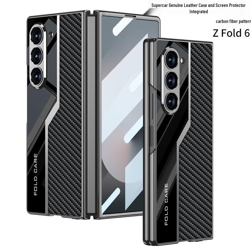 Защитный чехол из гальванизированной кожи для Samsung Galaxy Z Fold6
