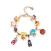 Cartoon Character Alloy Bracelet Kids Adults SpongeBob Patrick DIY Friendship BFF Charm Jewelry
