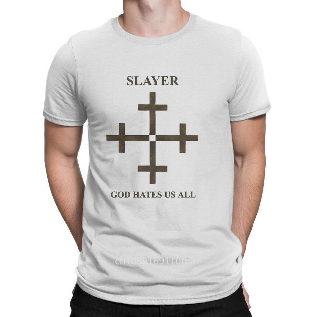 S-Slayer Band TShirt Band Music Distinctive T Shirt Harajuku Sweatshirts Hipster Unisex