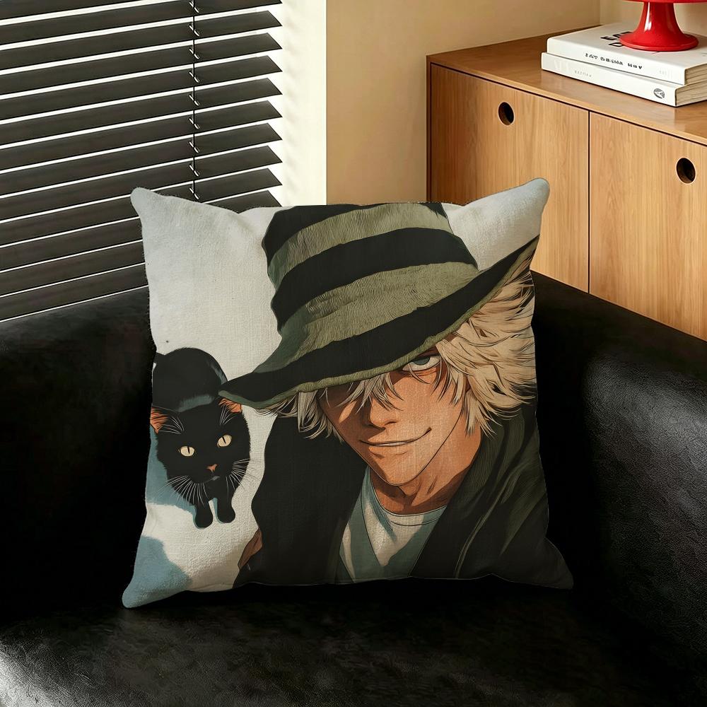 Anime BBLEACH Cushion Cover Creative  pillowcases for interior decoration office living room home Car hot