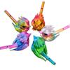 Gradient Instrument Whistle Water Injection Bird Flute Toy Gifts  For Home Desktop Ornament