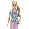 barbie Работа с кукольным домиком медсестры для детей от 3 лет и GTW39 Барби! Нарядный, Зеленый,