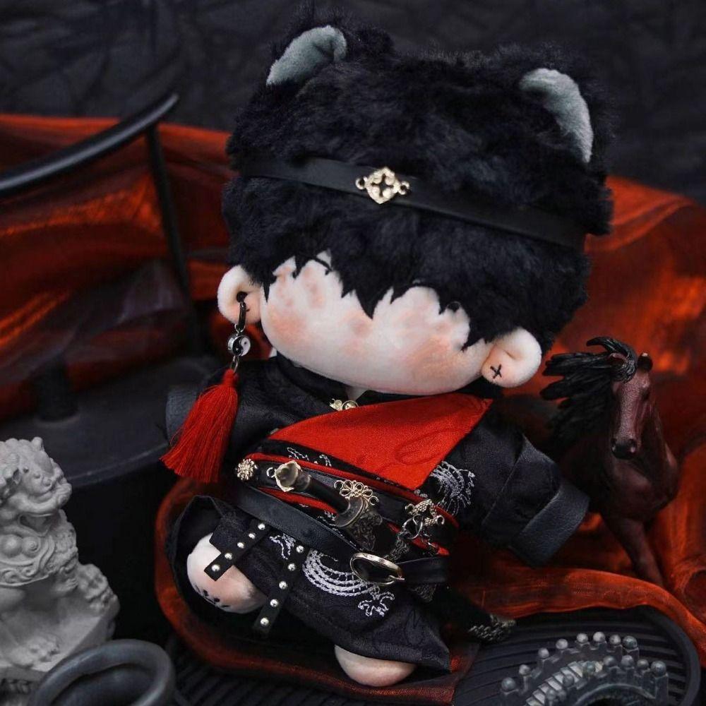 20 см кукольная одежда, аксессуары для кукол, мини-костюм Hanfu, подарочная кукла, комплект китайского платья, мягкие куклы-идолы