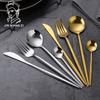 304 Stainless Steel Fork and Spoon Thin Section Cutlery Western Food Special Steak Dinner Knife Fork and Spoon