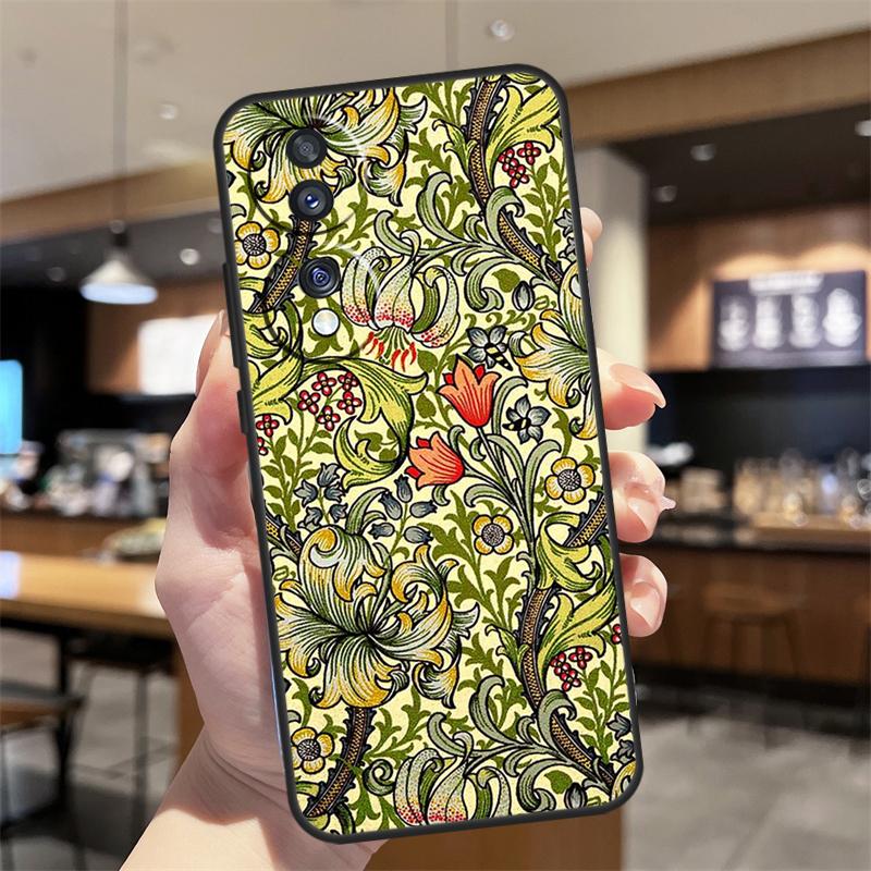 William Morris Чехол Lodden Для Honor Magic 7 5 6 8 Lite Honor 400 200 Pro 50 70 90 X8c X9a X9b X9c X9d Win RT Чехол