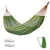 Ice Silk Mesh Outdoor Swing Hammock Curved Rod Hanging Swing Camping Mesh Hammock  Outdoor