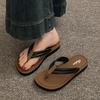 Casual Style Flip-flops Women Wear Beach Soft-soled Toe Cold Slippers In Summer
