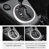 For Suzuki Swift 2005-2016 Made of Alcantara Carbon Fiber Center Console Gear Shift Panel Trim Sticker Car Interior Accessories