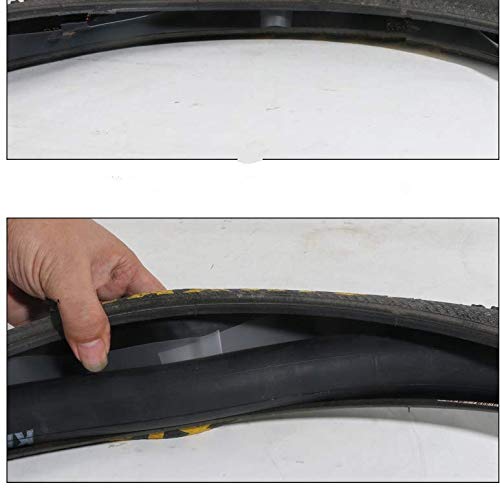 Набор из 2 велосипедных шин для предотвращения проколов, водонепроницаемый толстый шланг для защиты от проколов, 4 размера, изготовленный из полиуретана, легкий в установке вкладыш для защиты от проколов,