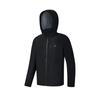 Fitness Casual Commuting Sports Outdoor Windproof Durable Two-Piece Hooded Jacket Men Jackets Deep-Black A61M541707FBK