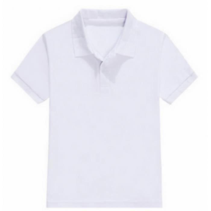 Polo enfant - Non spécifié - Lot de 3 - Manches courtes - 100% coton - Col polo