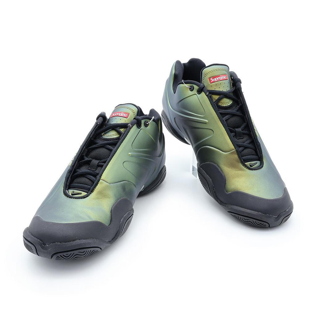 FB8934-700 Supreme Nike Air Zoom Courtposite Металлический Золотой Черный Зеленый (Мужской)