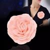 Fabric Camellia Flower Brooches For Women Clothing Jewelry Party Accessories