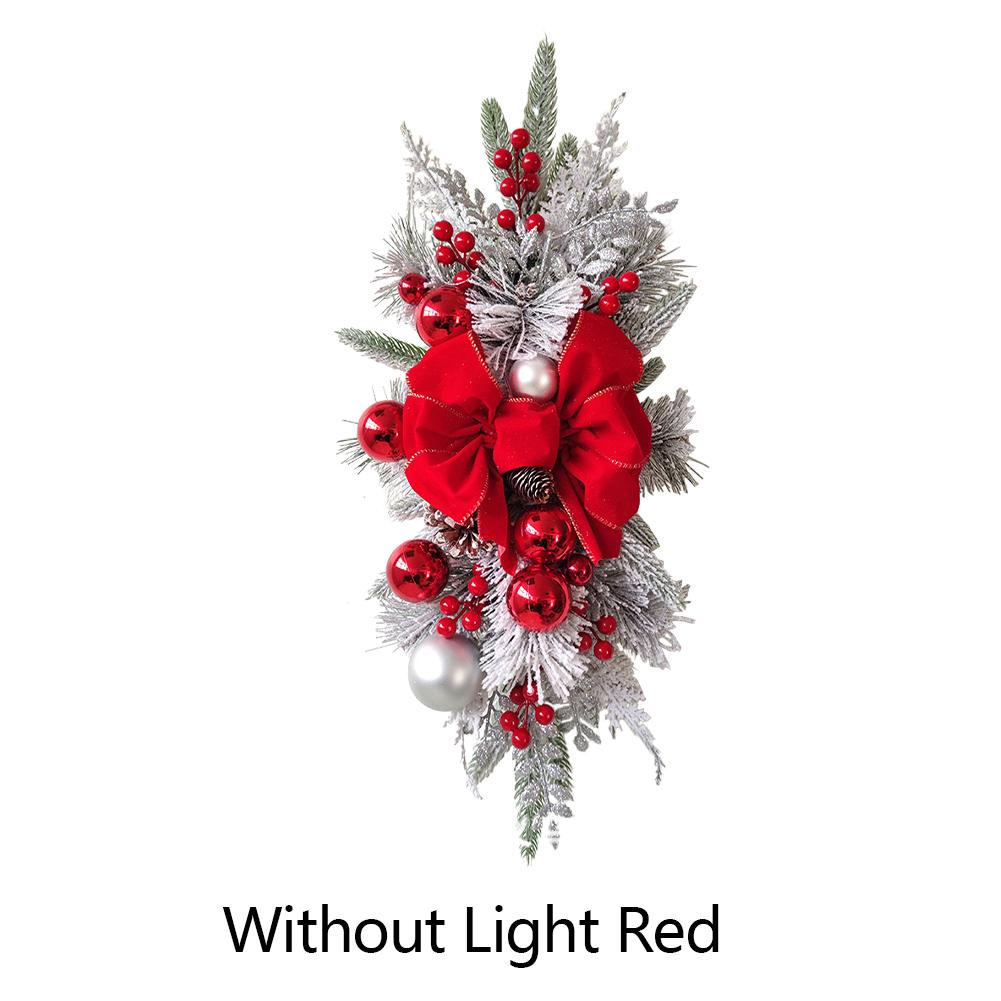 Рождественский венок на дверь Рождественский венок с куклой пряничного человечка Рождественская подвесная табличка с пряничным человечком Рождественские украшения для входной двери